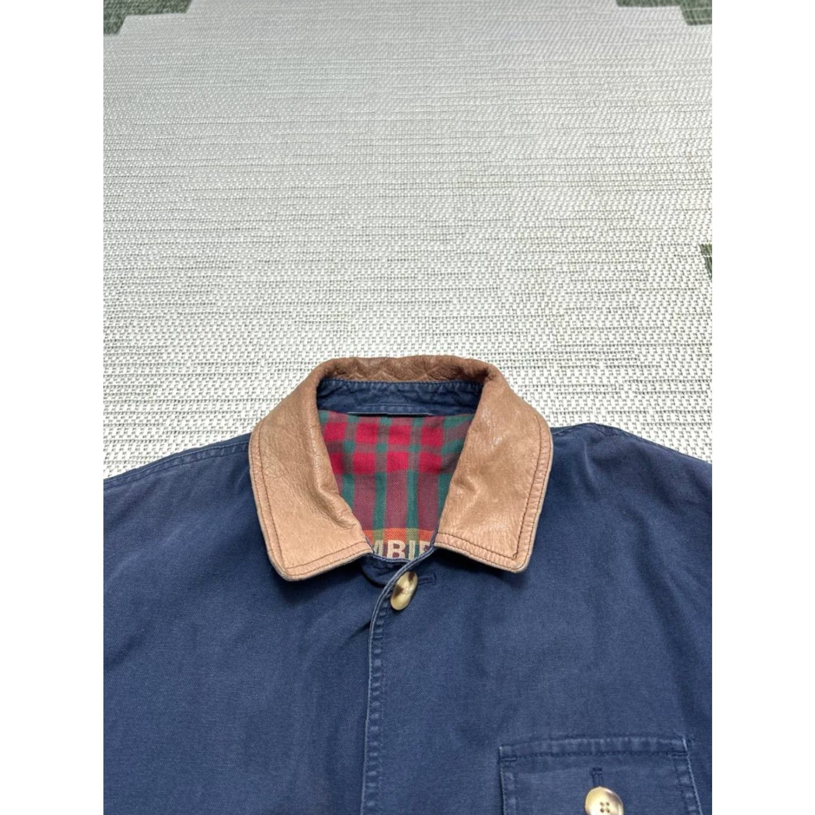 Abercrombie & Fitch VINTAGE Abercrombie & Fitch Chore Coat Mens M Blue Cotton Canvas Jacket Size US M / EU 48-50 / 2 - 2 Thumbnail