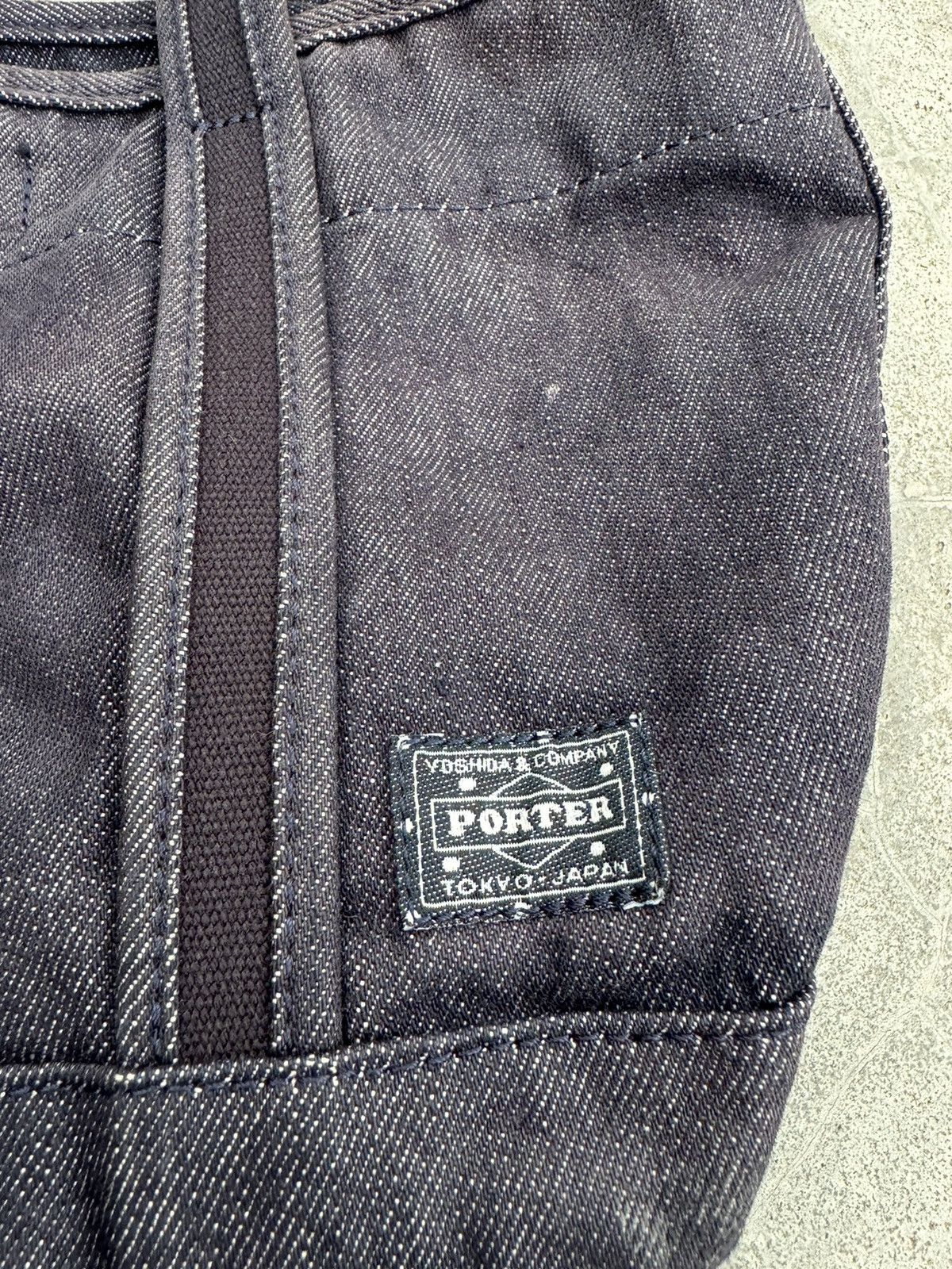 Porter Porter Made In Japan Denim Tote Bag Size ONE SIZE - 2 Thumbnail