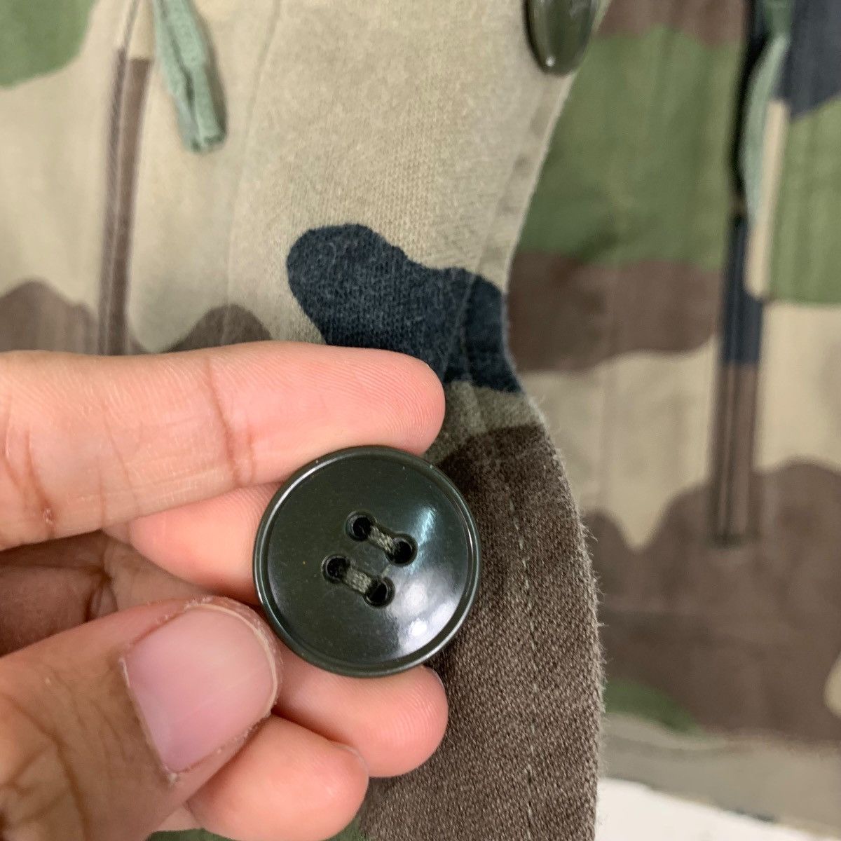 Custommade Vintage Army Military Camo Custom Cropped Jacket #1851-C80 Size L / US 10 / IT 46 - 14 Thumbnail