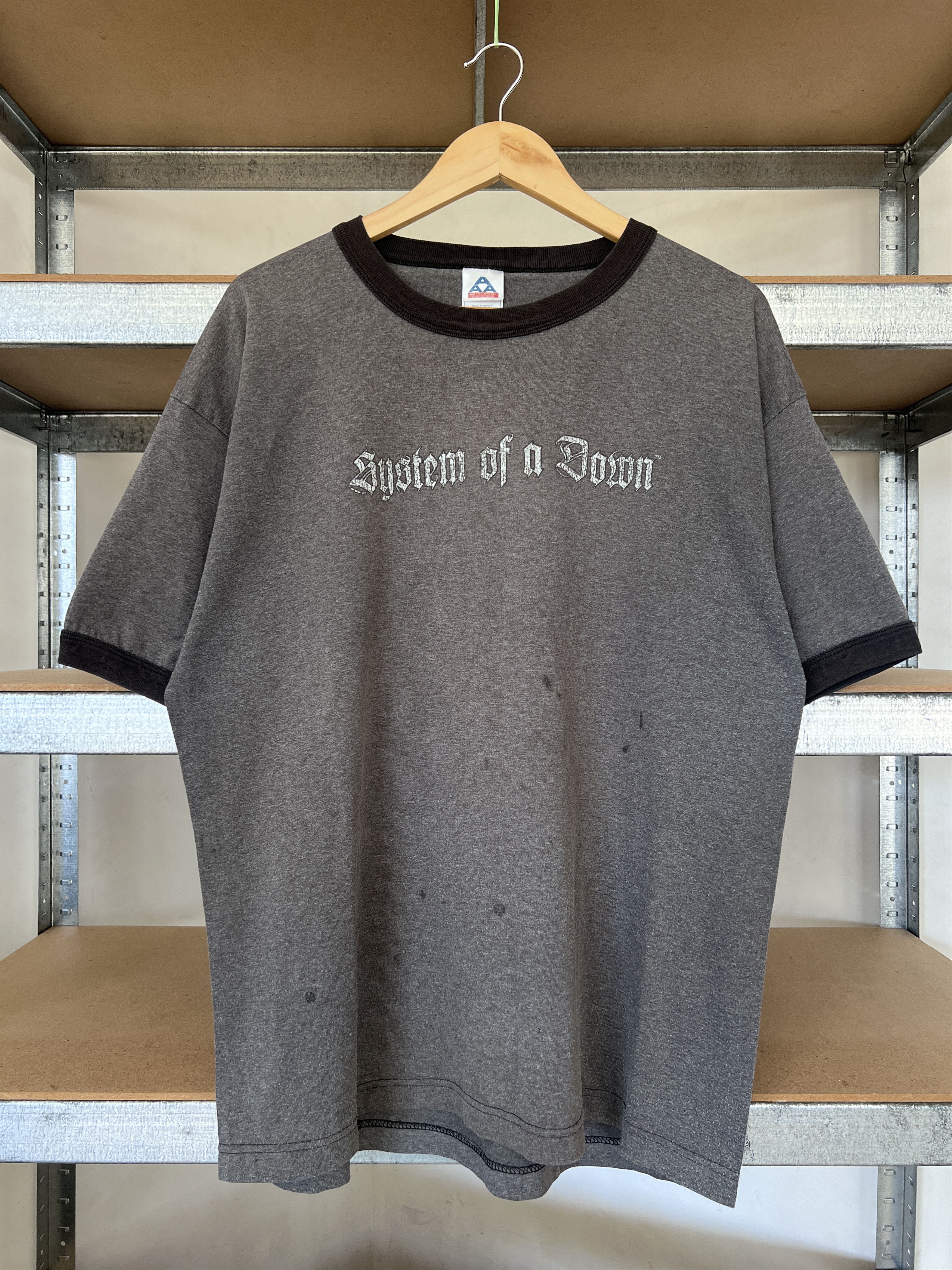 Band Tees × Vintage Vintage 2000s System of a Down Rock band T-shirt Size US XL / EU 56 / 4 - 1 Thumbnail
