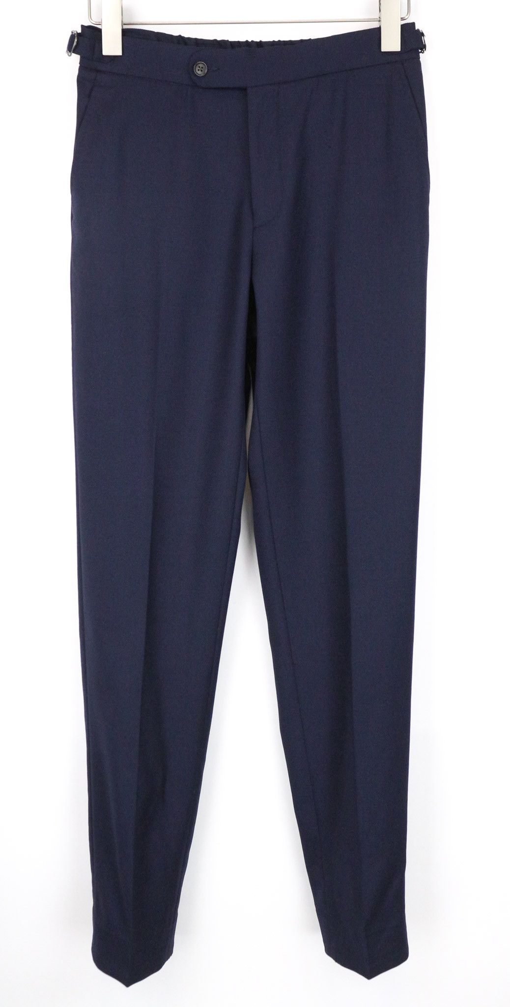 Suitsupply HAVANA PATCH UK34R Blue Slim Wool Suit 74639 Size 34R - 12 Thumbnail