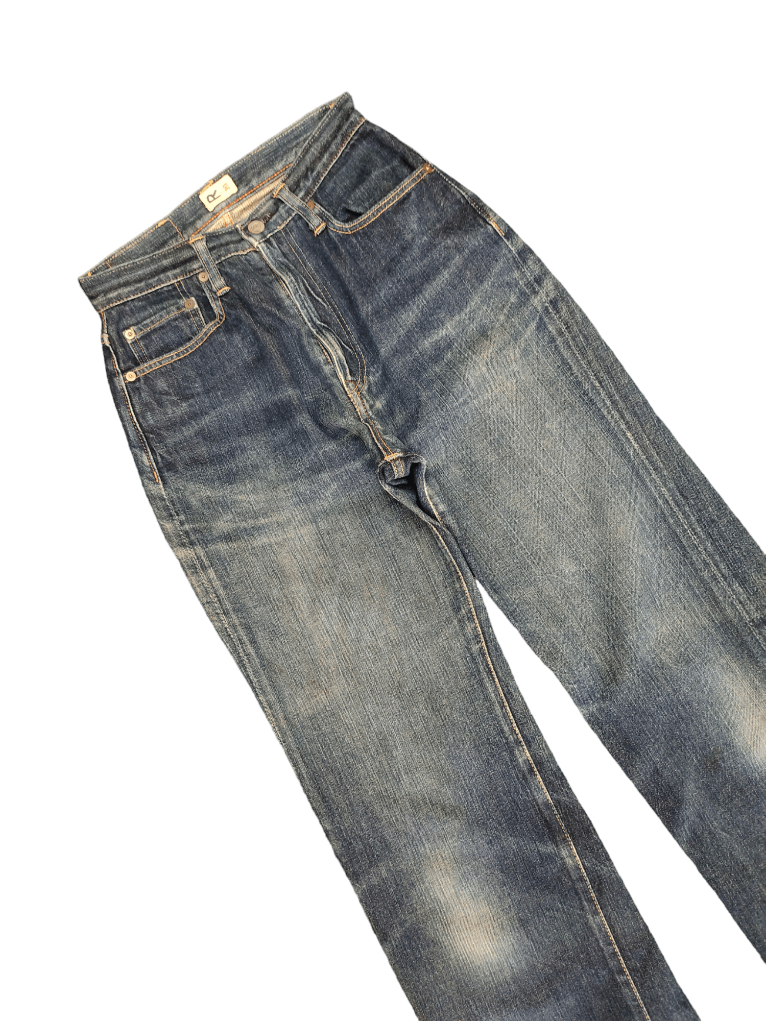 45rpm Vintage 90s 45rpm Kapital High Rise Relaxed Denim Jeans Size 25" / US 0 / IT 36 - 6 Thumbnail