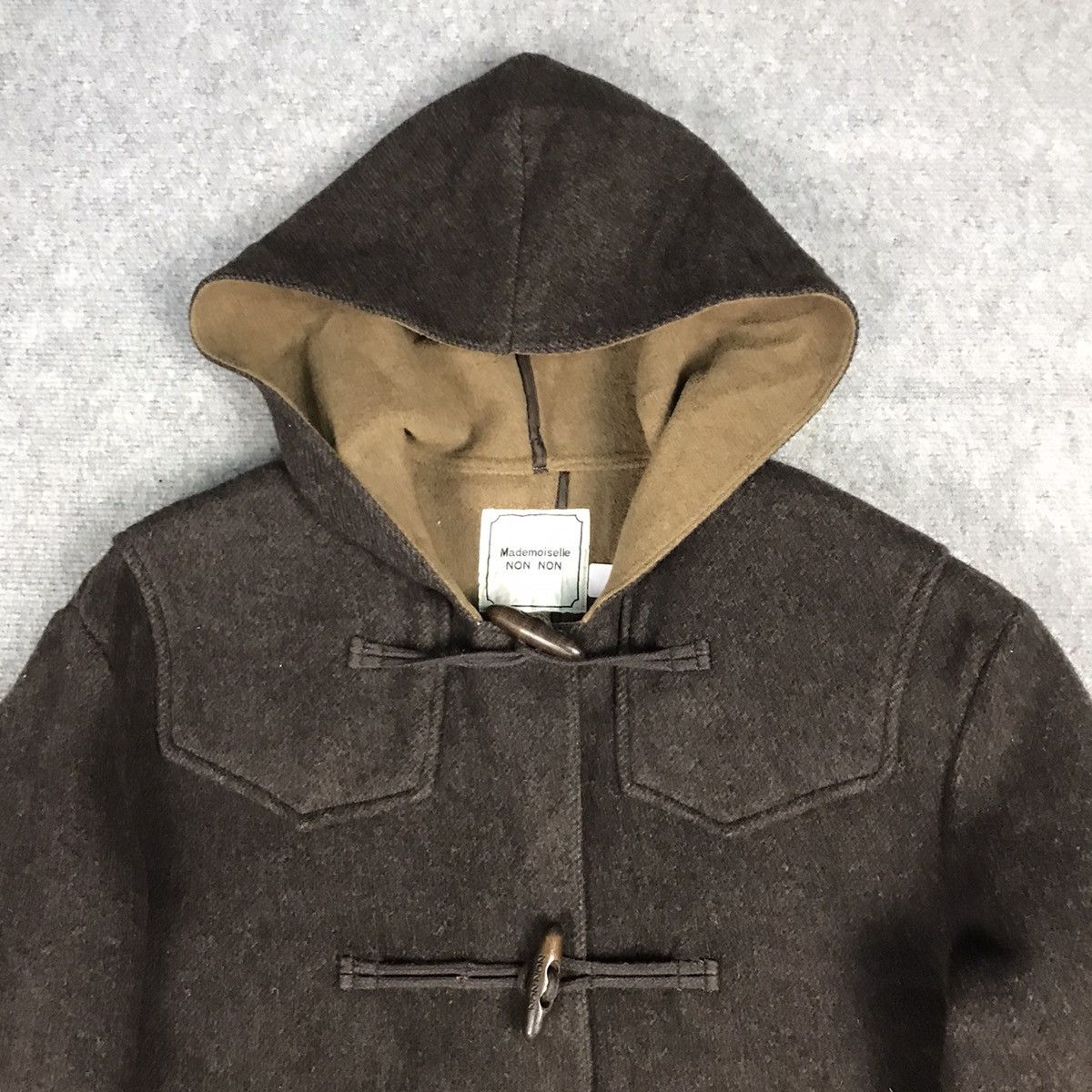 Japanese Brand × Mademoiselle Non Non MADEMOISELLE NON NON WOOL DUFFEL COAT JACKET Size US M / EU 48-50 / 2 - 3 Thumbnail