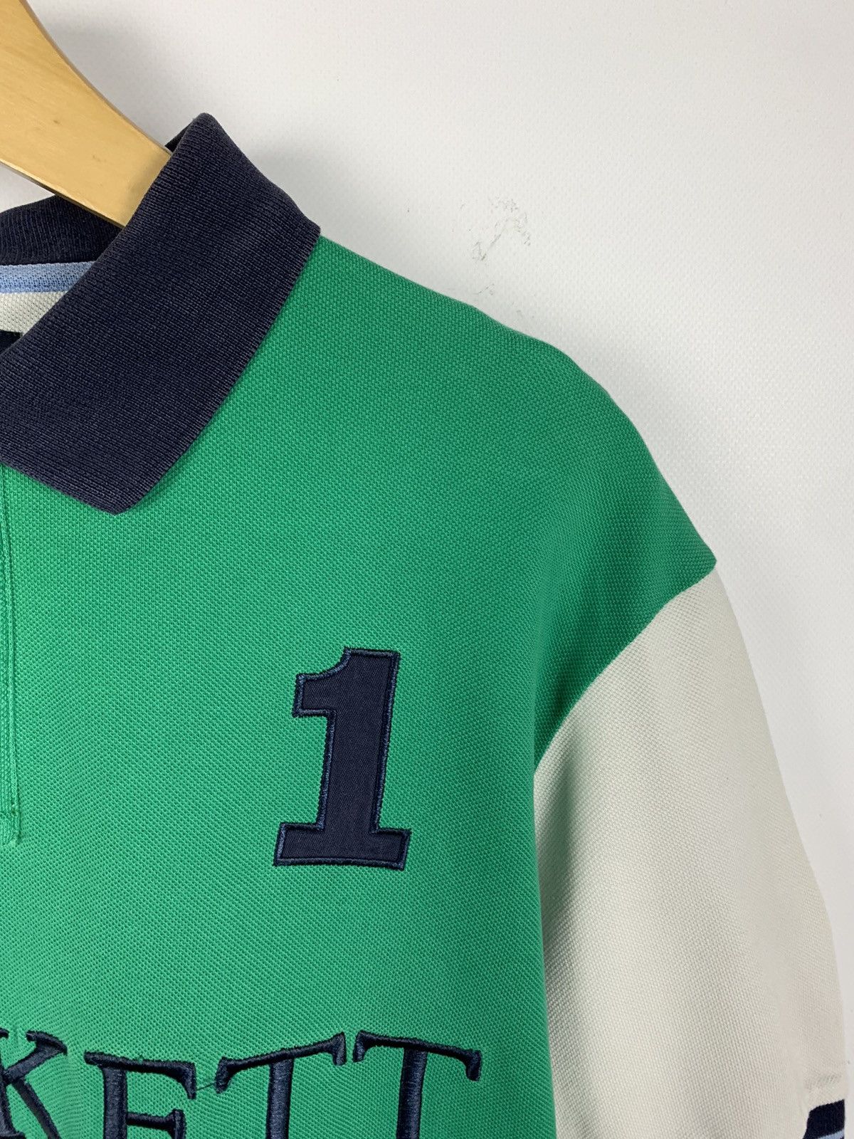 Hackett Vintage Y2K Hackett Polo Shirt Striped Chief Kiff Style 90’s Size US XL / EU 56 / 4 - 5 Thumbnail