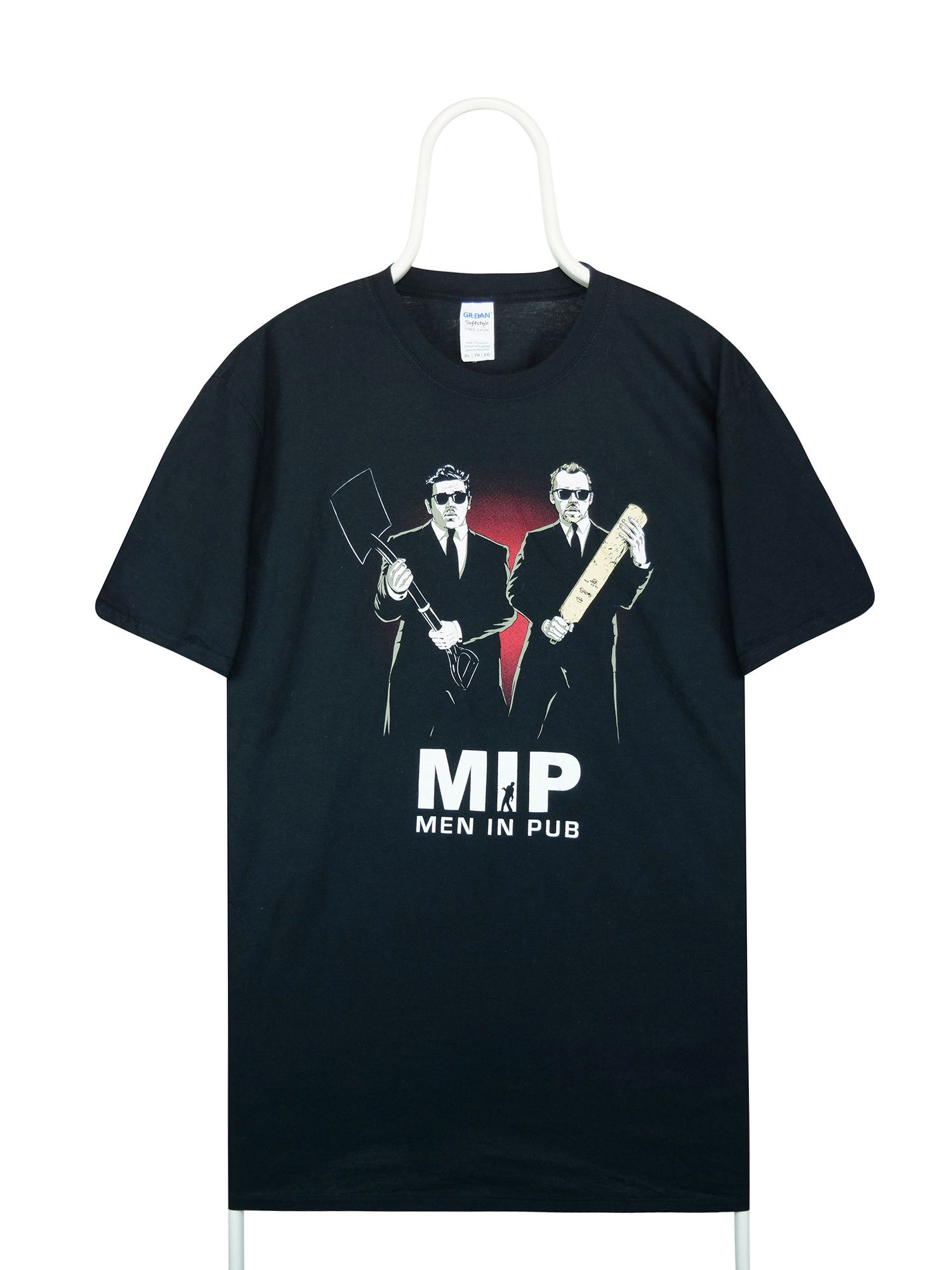 Vintage Men in Pub t-shirt Size US XL / EU 56 / 4 - 1 Thumbnail