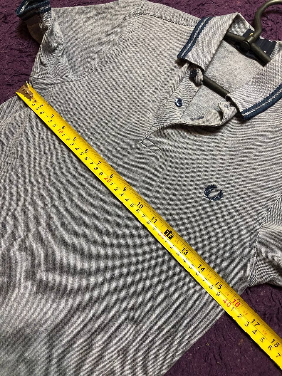Fred Perry Vintage Polo Fred Perry gray logo T-shirt crazy Y2K size XS Size US XS / EU 42 / 0 - 7 Thumbnail