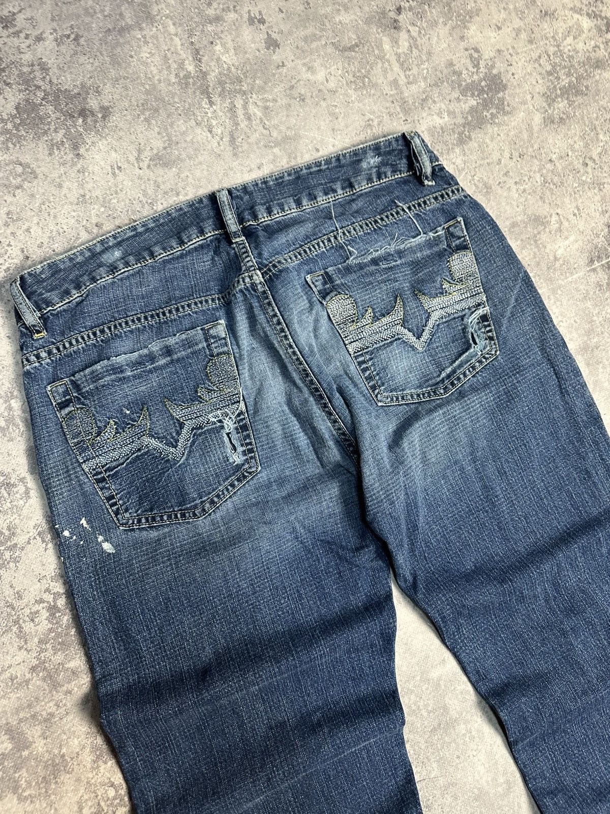 Diesel Vintage Diesel Jeans Distressed Wash Japanese Crazy y2k 90s Size US 32 / EU 48 - 8 Thumbnail