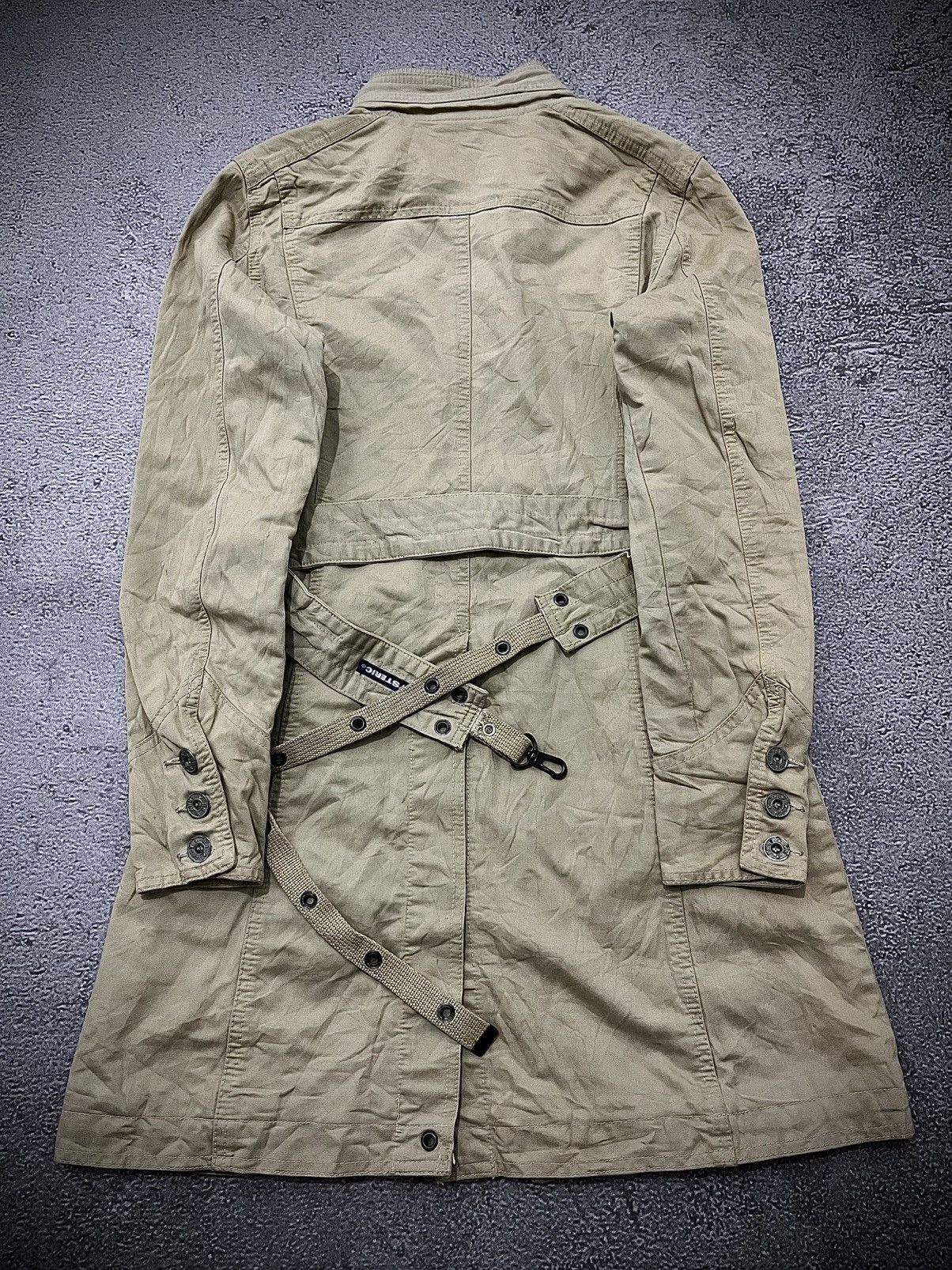 Hysteric Glamour 90s Hysteric Glamour Canvas Long Coat Jacket Size US M / EU 48-50 / 2 - 6 Thumbnail