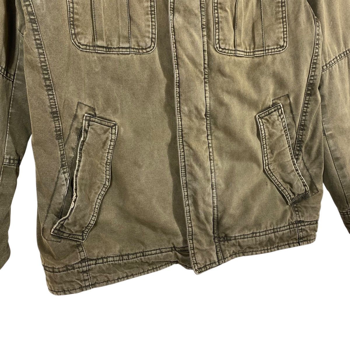 Levi's Levi's Utility Full Zip Brown Sherpa Lined Outerwear Size US S / EU 44-46 / 1 - 5 Thumbnail