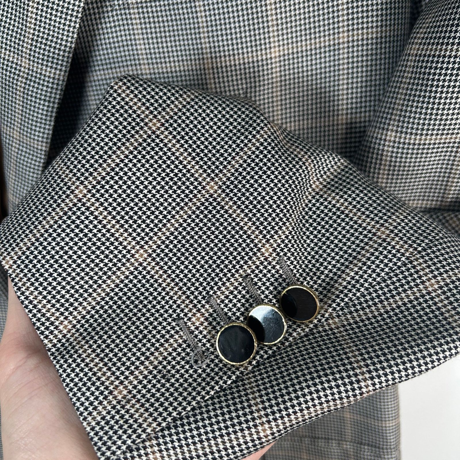 Brioni Brioni Houndstooth Blazer Size L Size 44L - 6 Thumbnail