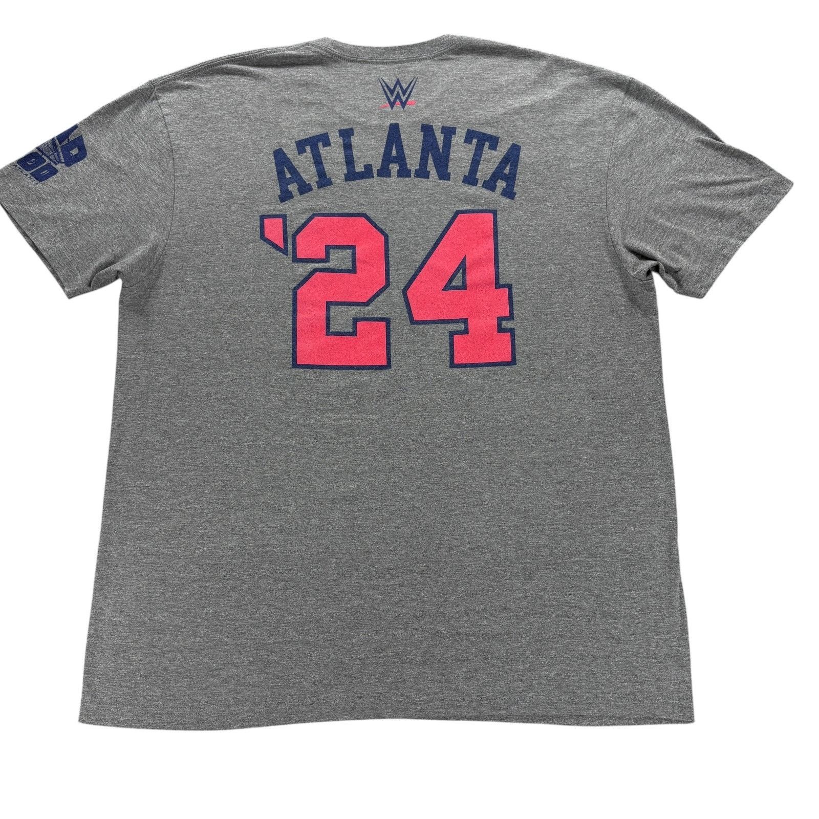 WWE WWE Bad Blood 2024 Atlanta 24 T Shirt Men XL Gray Atlanta Br Size US XL / EU 56 / 4 - 2 Thumbnail