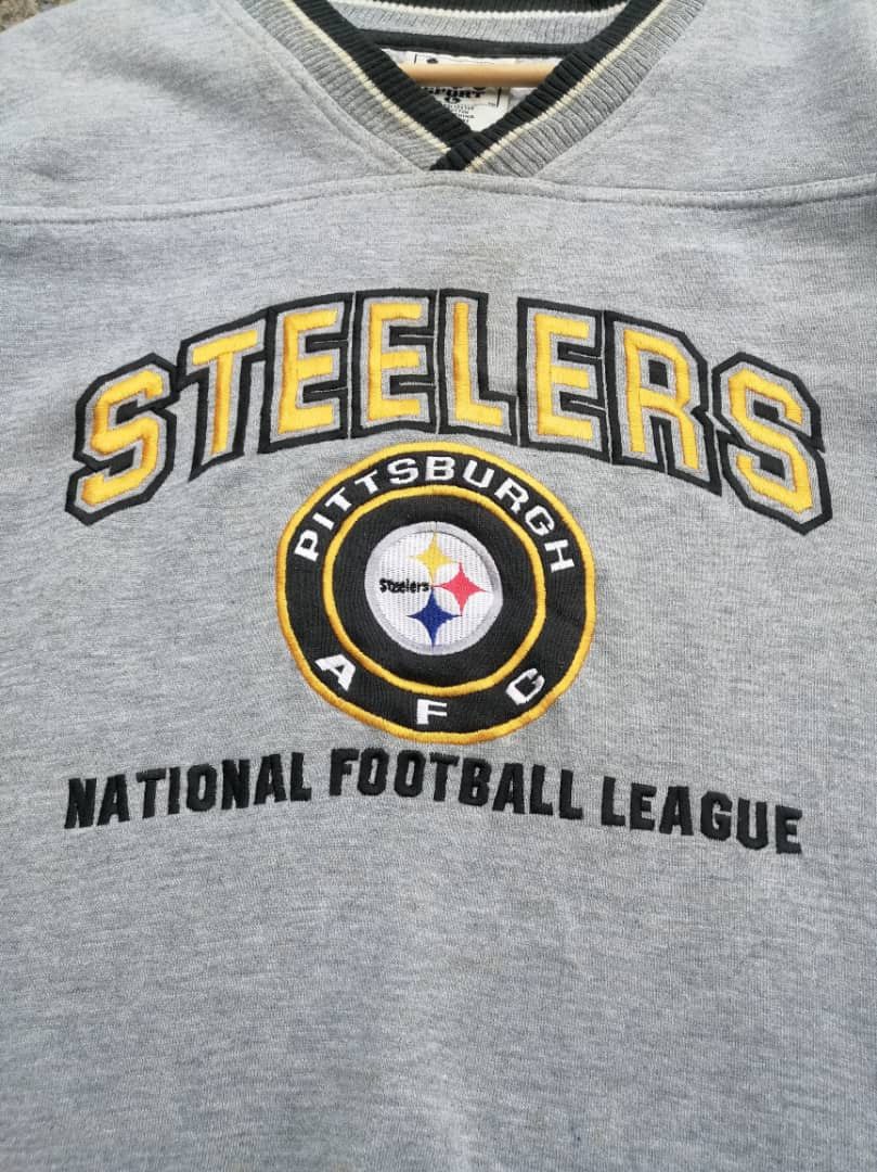 Lee × NFL × Vintage Vintage Lee Sport Steelers NFL Sweatshirt Size US L / EU 52-54 / 3 - 5 Thumbnail