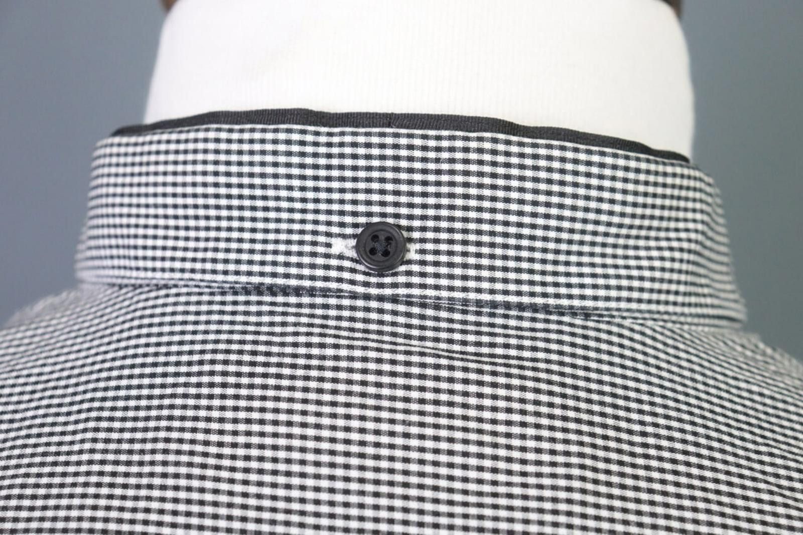The Kooples The Kooples Sport Fitted Check Gray Shirt Size S Size US S / EU 44-46 / 1 - 10 Thumbnail