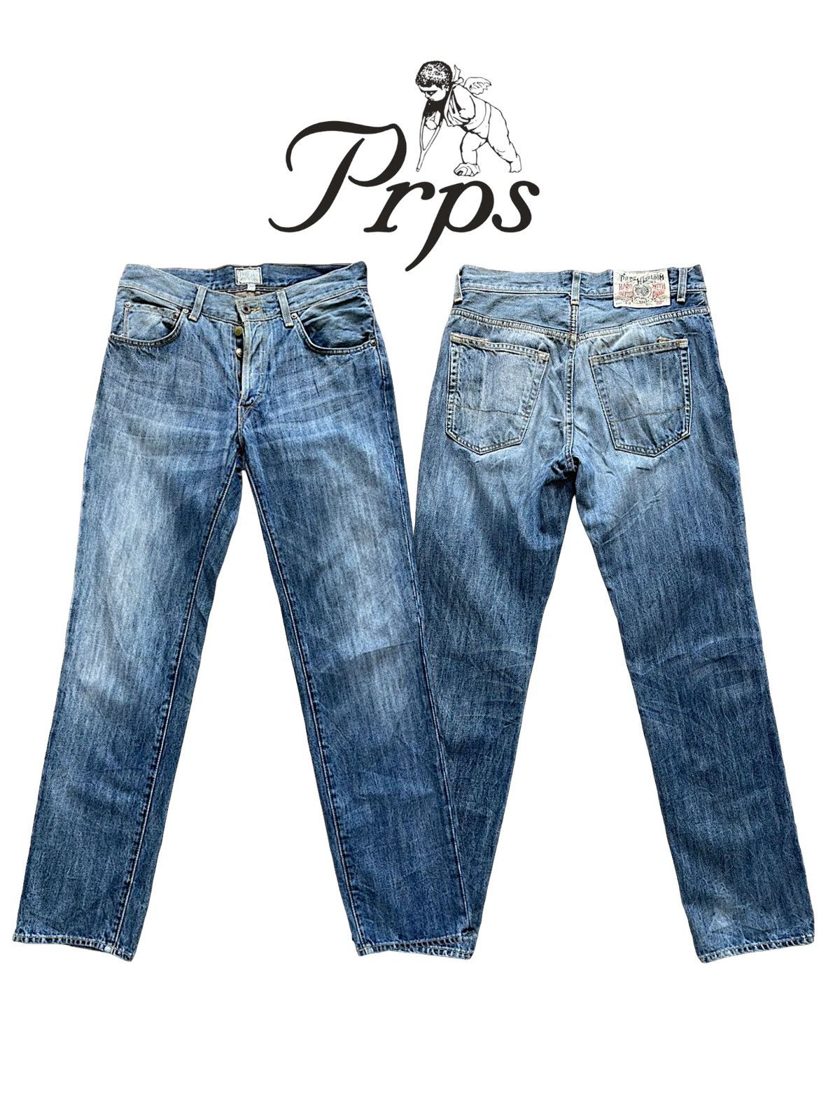 Prps Rare🔥Prps Heirloom Style# E54P109 Vintage Jeans Size US 32 / EU 48 - 1 Thumbnail
