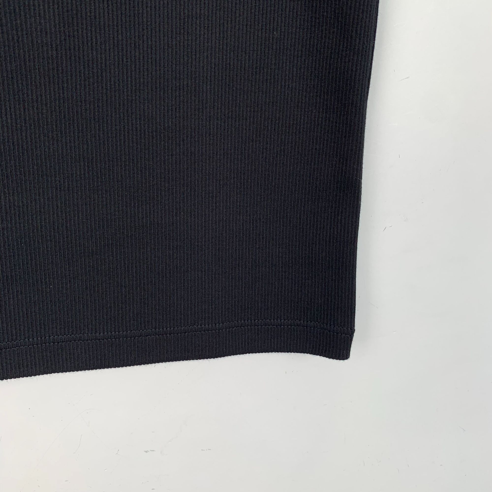 Miu Miu Miu Miu Black Cotton Knit Logo Skirt Made In Italy Sz M New Size 28" / US 6 / IT 42 - 6 Thumbnail
