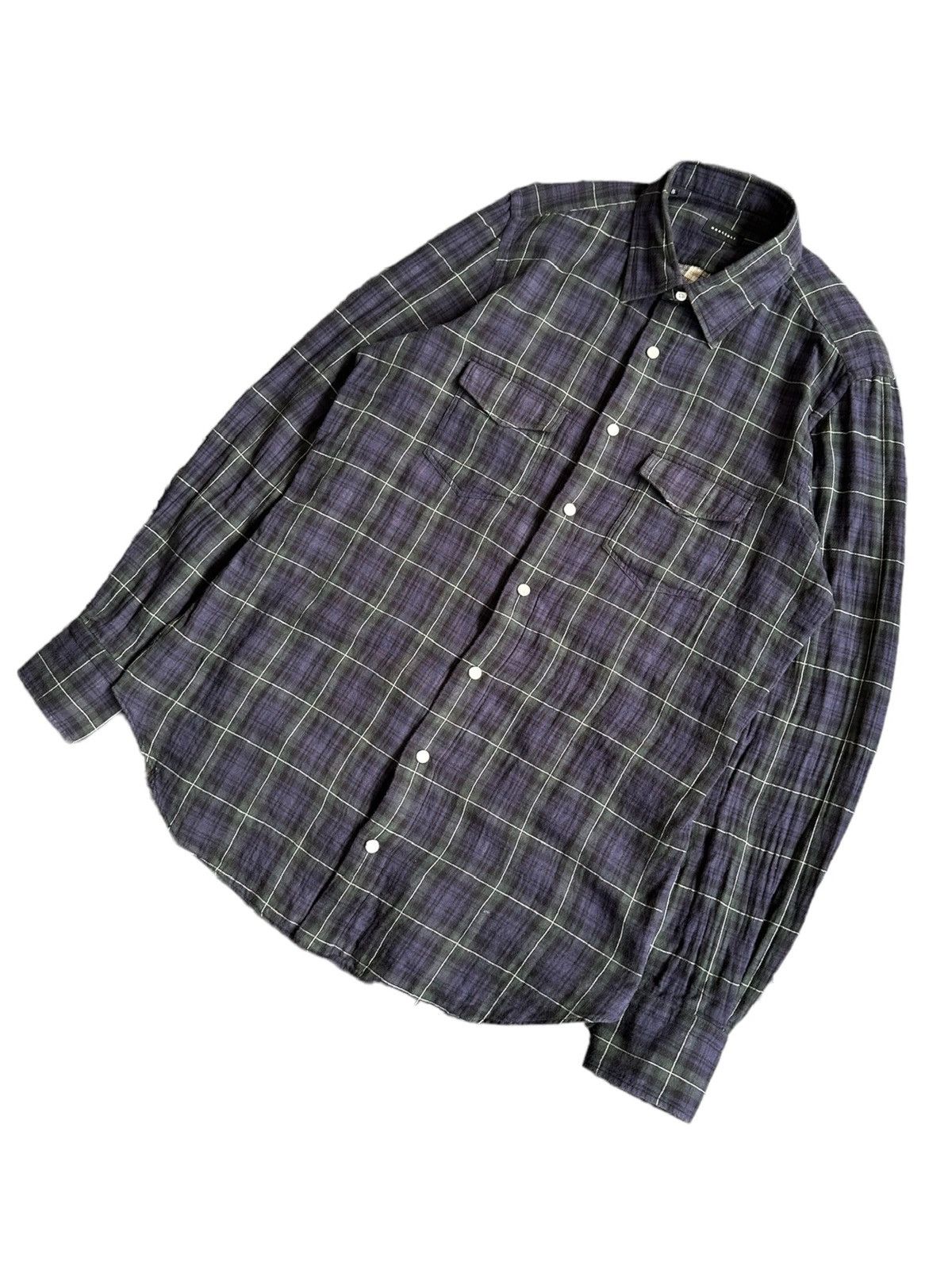 Boglioli Boglioli checker double layer shirt Size US M / EU 48-50 / 2 - 3 Thumbnail