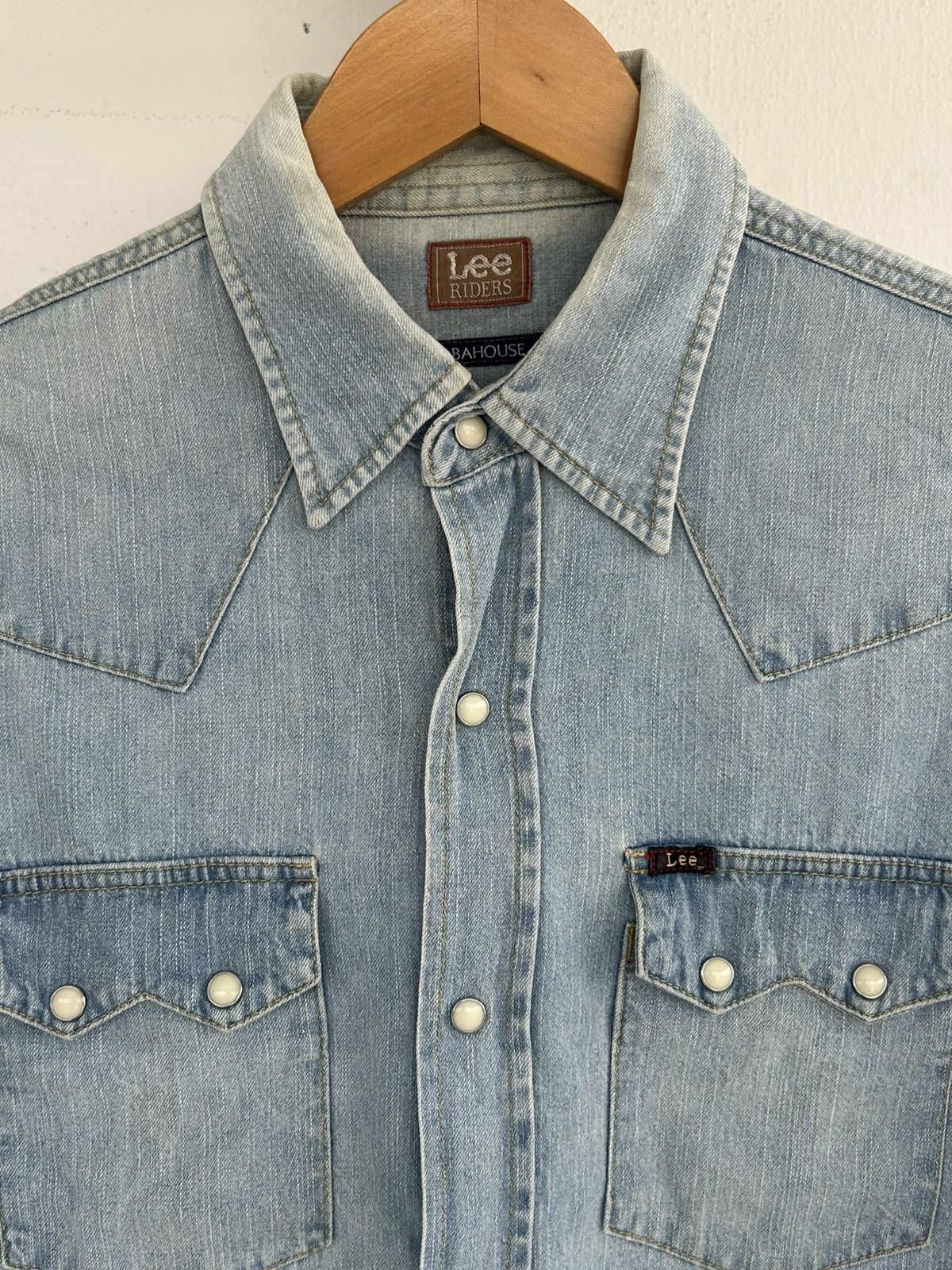 Lee Lee riders Abahouse Japan Button Up Denim Size US S / EU 44-46 / 1 - 3 Thumbnail