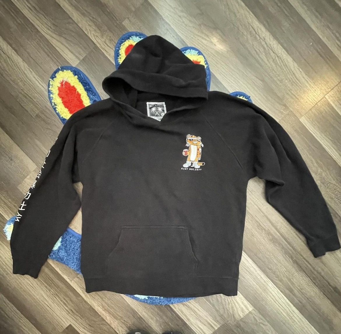 Riot Society Riot Society Black Logo Hoodie Size US S / EU 44-46 / 1 - 1 Thumbnail