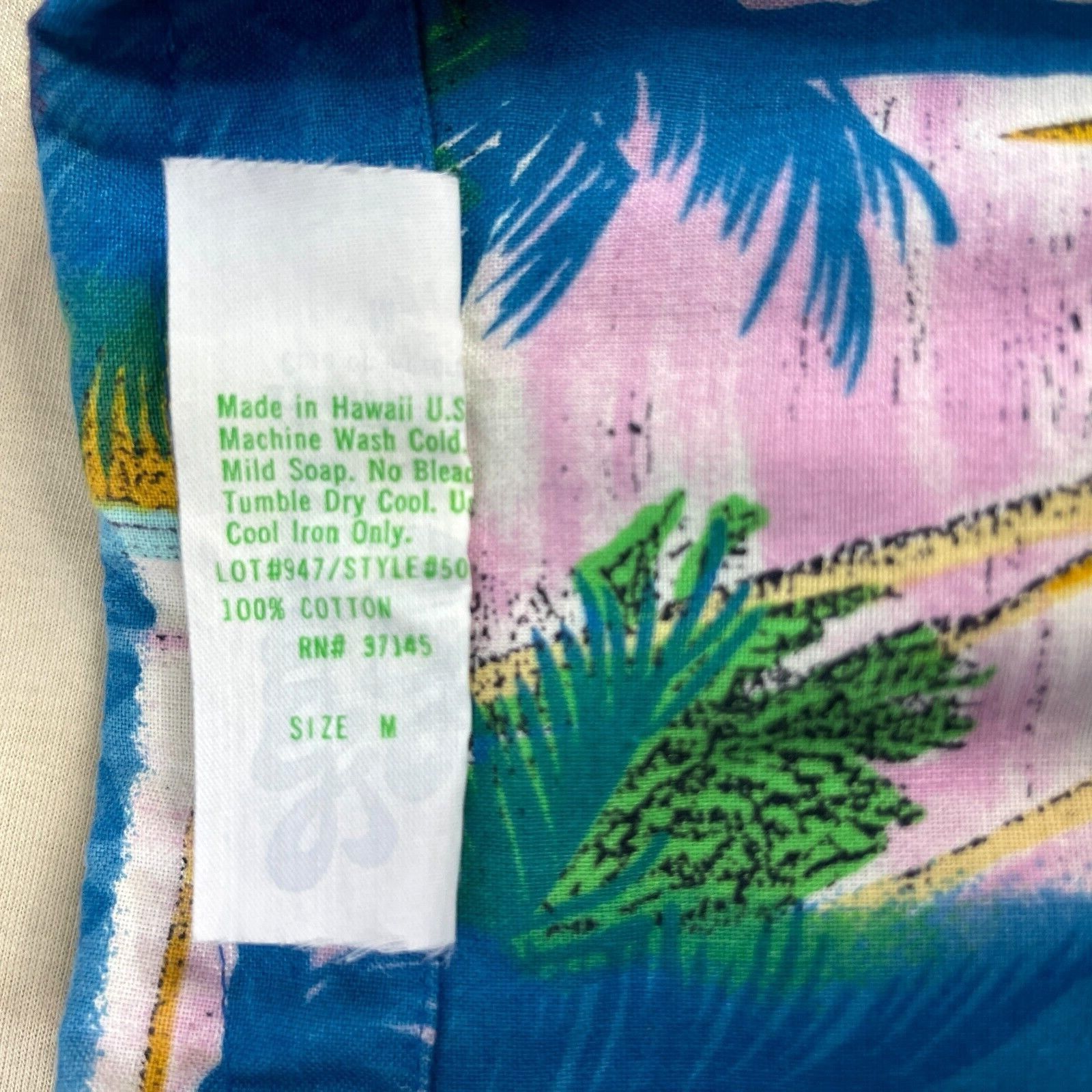 Hilo Hattie Hilo Hattie Vtg Kamehameha Mens Hawaiian Shirt size Medium 4 Size US M / EU 48-50 / 2 - 6 Thumbnail