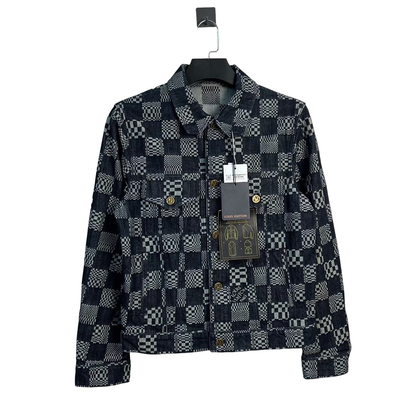 Louis Vuitton Louis Vuitton Damier Denim Jacket Size 46 Size US S / EU 44-46 / 1 - 1 Thumbnail