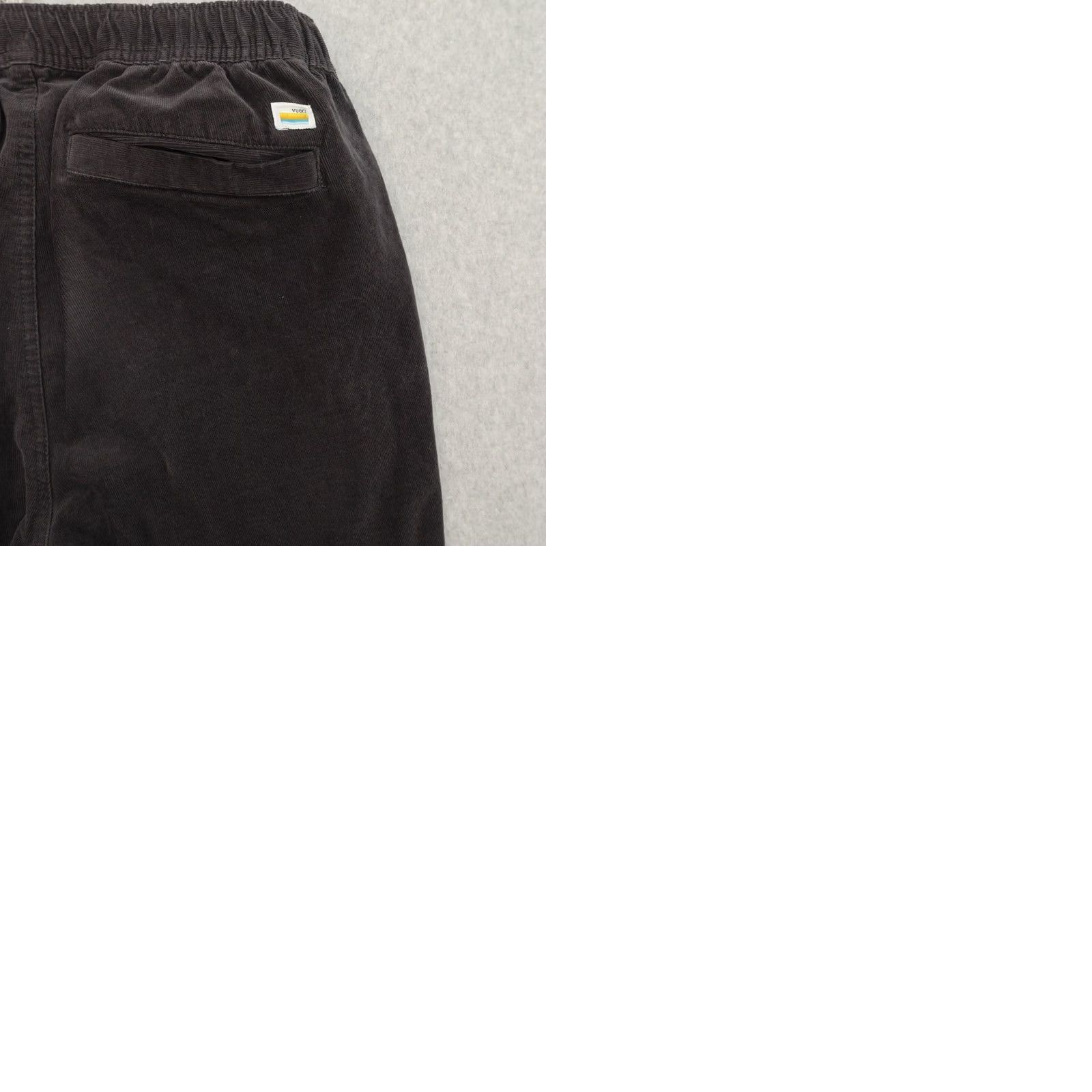 Vuori VUORI Pants Mens M (31X31) Gray Corduroy Drawstring Stretch Jogger Regular Inseam 31 USA Shirt Shoes? Size US 31 - 10 Thumbnail
