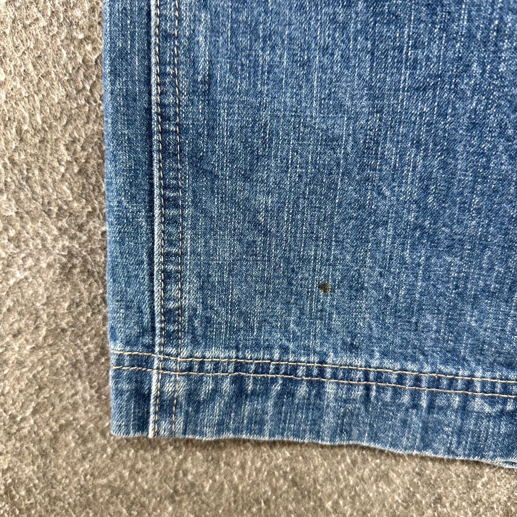 Vintage VINTAGE Style&co. Maxi Skirt Womens 8 Blue Long Denim Cotton 90s Pockets Stretch Size 30" / US 8 / IT 44 - 4 Thumbnail