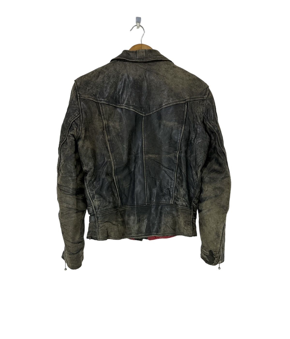 Seditionaries Seditionaries 666 Double Collar Leather Jacket Punk Jacket Size US S / EU 44-46 / 1 - 2 Thumbnail