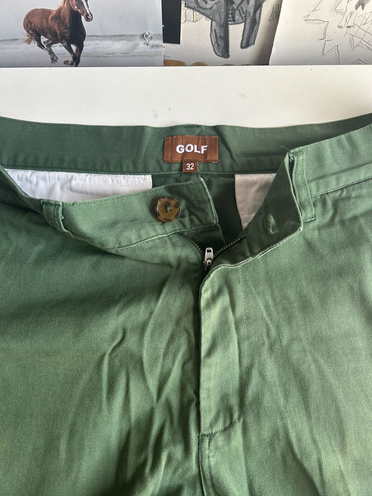 Golf Wang Golf want green chino pants Size US 32 / EU 48 - 1 Thumbnail