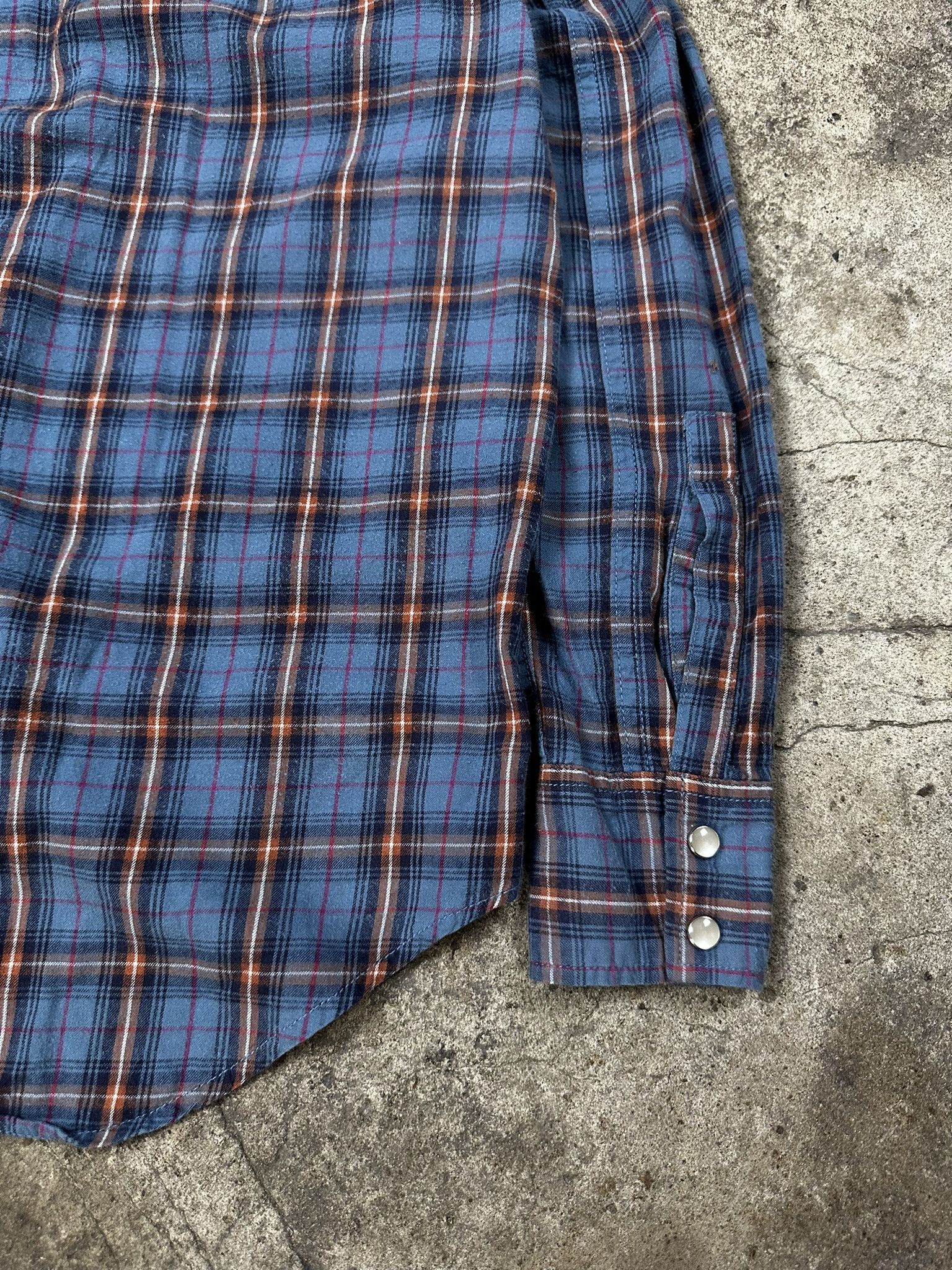 Saint Laurent Paris FW16 Hedi's Saint Laurent Paris Checked Shirt Size L / US 10 / IT 46 - 4 Thumbnail
