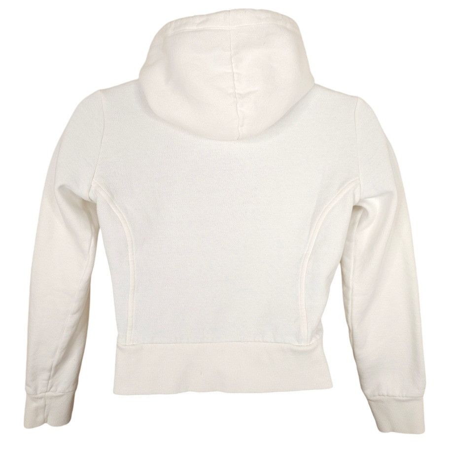 Southpole Southpole Sweatshirt Hoodie Womens Size Small White Crop Top Size S / US 4 / IT 40 - 3 Thumbnail