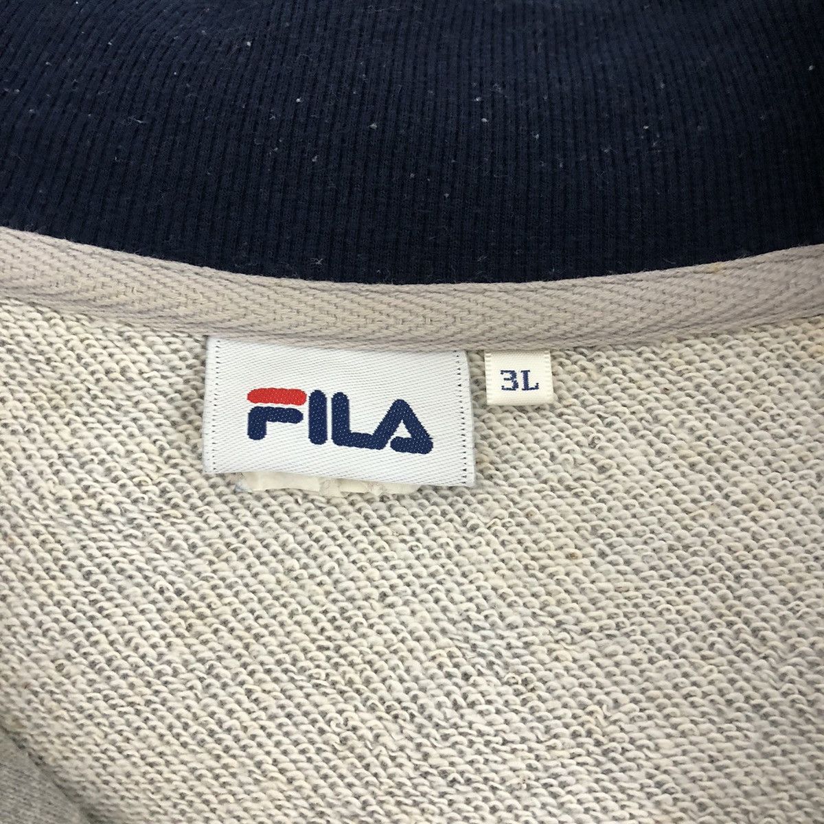 Fila FILA Biella Italia Half Zipper Sweatshirt Size US XL / EU 56 / 4 - 6 Thumbnail