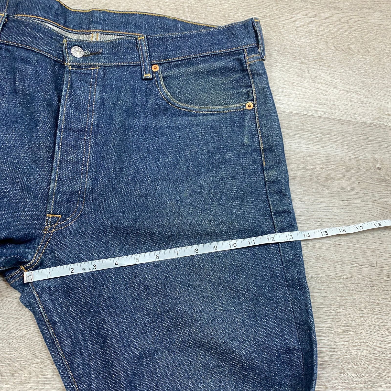 Levi's Levi's 501 Straight Leg Jeans Men's 38x28 Size US 38 / EU 54 - 6 Thumbnail