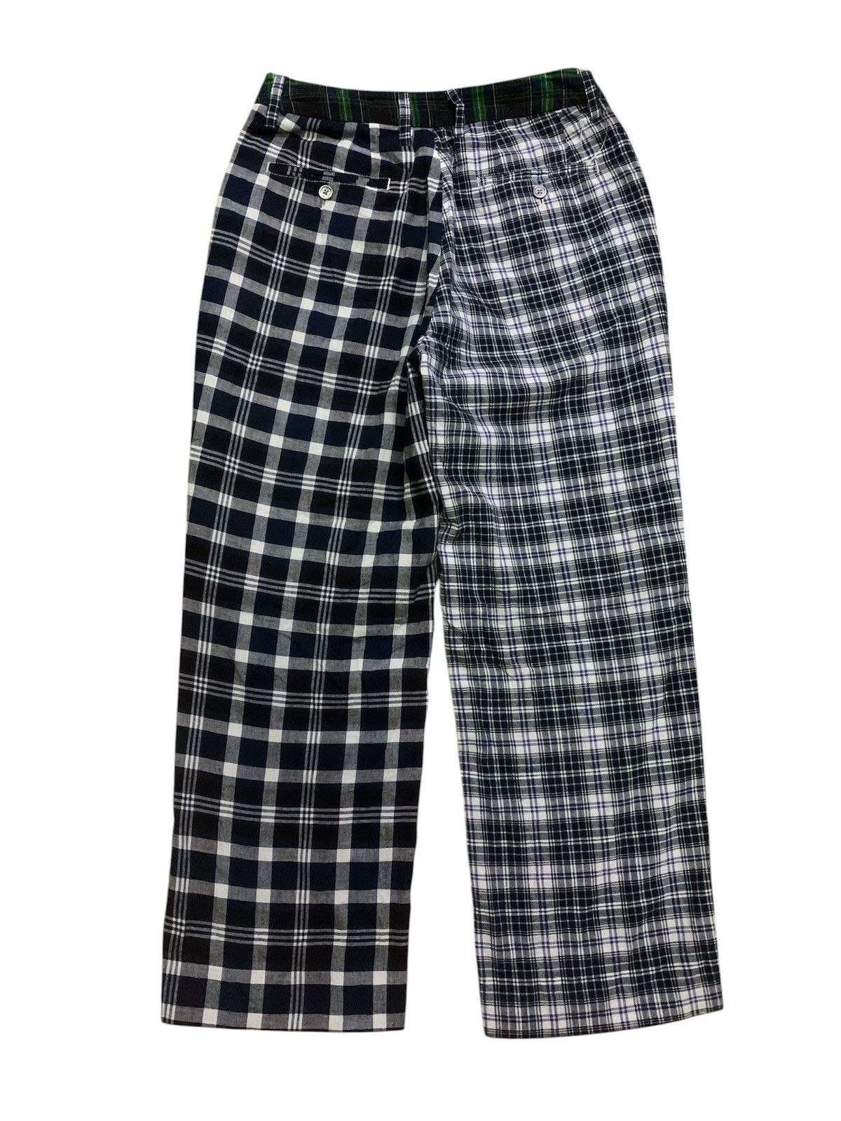 Comme des Garcons 💥Vtg Japanese Beams Patchwork Wide Pant Size 28" / US 6 / IT 42 - 4 Thumbnail