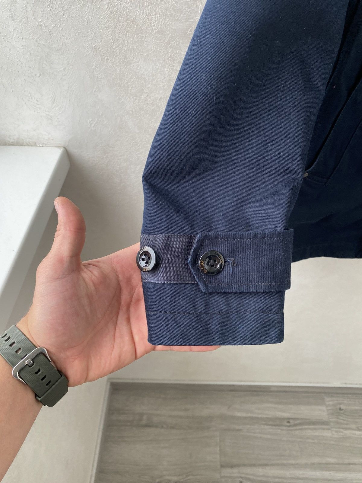 G-Star G-Star Raw Garber Navy Military Cotton Trench Coat Jacket Size US M / EU 48-50 / 2 - 7 Thumbnail