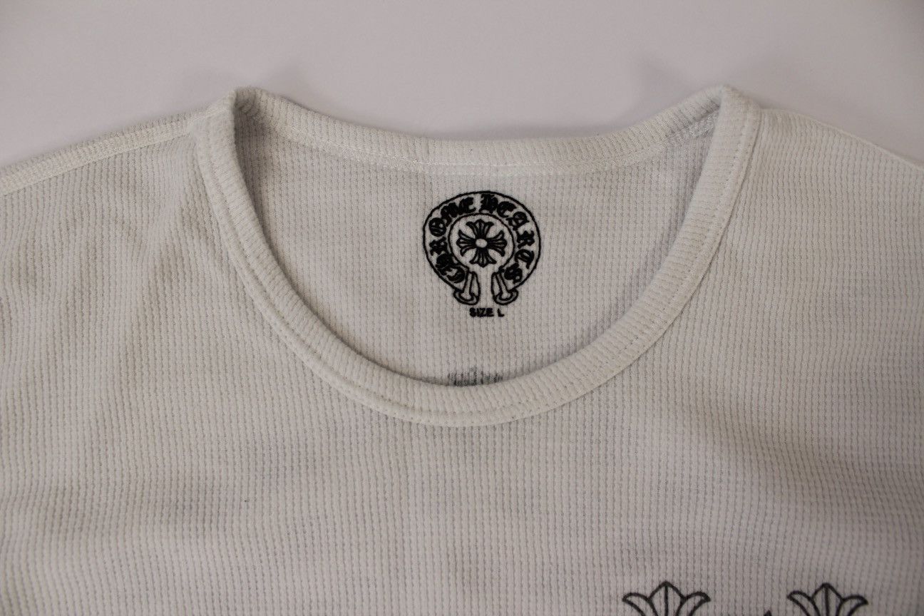 Chrome Hearts Vintage Chrome Hearts Floral Thermal Size US L / EU 52-54 / 3 - 23 Thumbnail