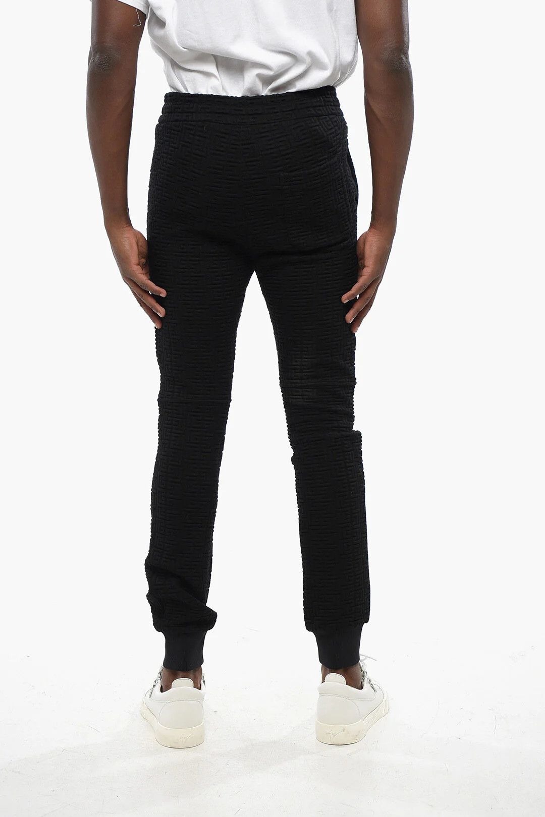Balmain og1mm0326 Sweatpants & Joggers in Black Size US 30 / EU 46 - 2 Thumbnail