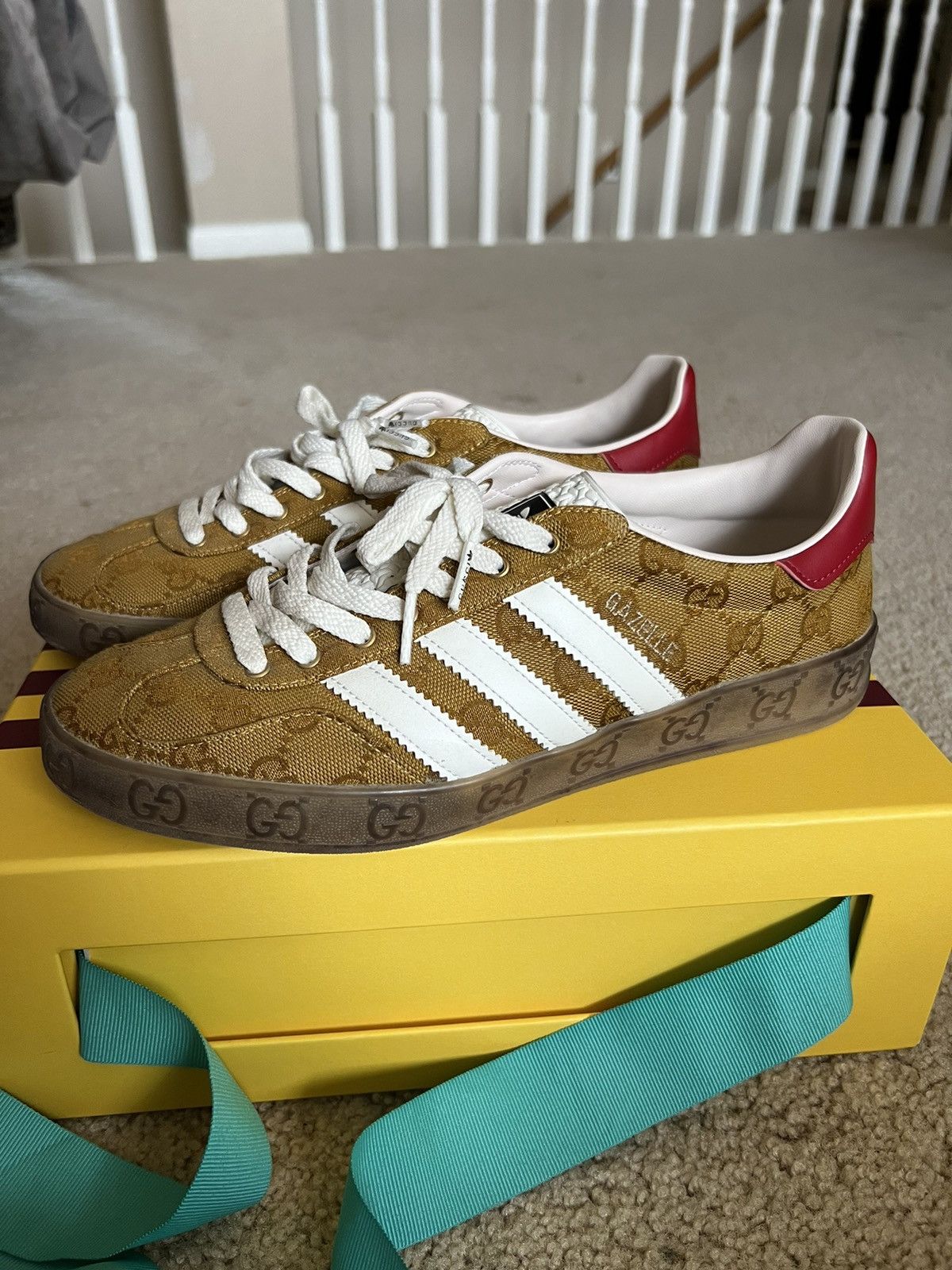 adidas gazelle silver green womens GG Adidas Gazelle main image 1