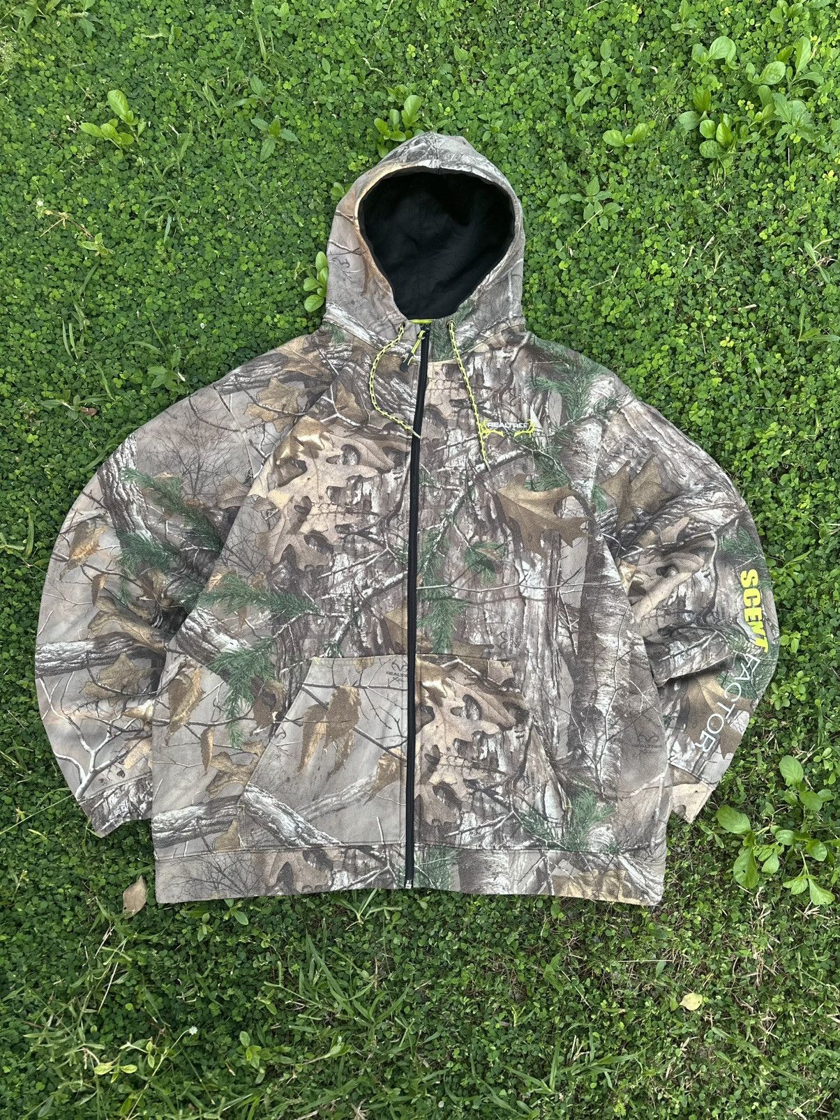 Carhartt × Vintage Vintage Y2K Realtree Camo Hooded Carhartt Style Size US XL / EU 56 / 4 - 1 Thumbnail