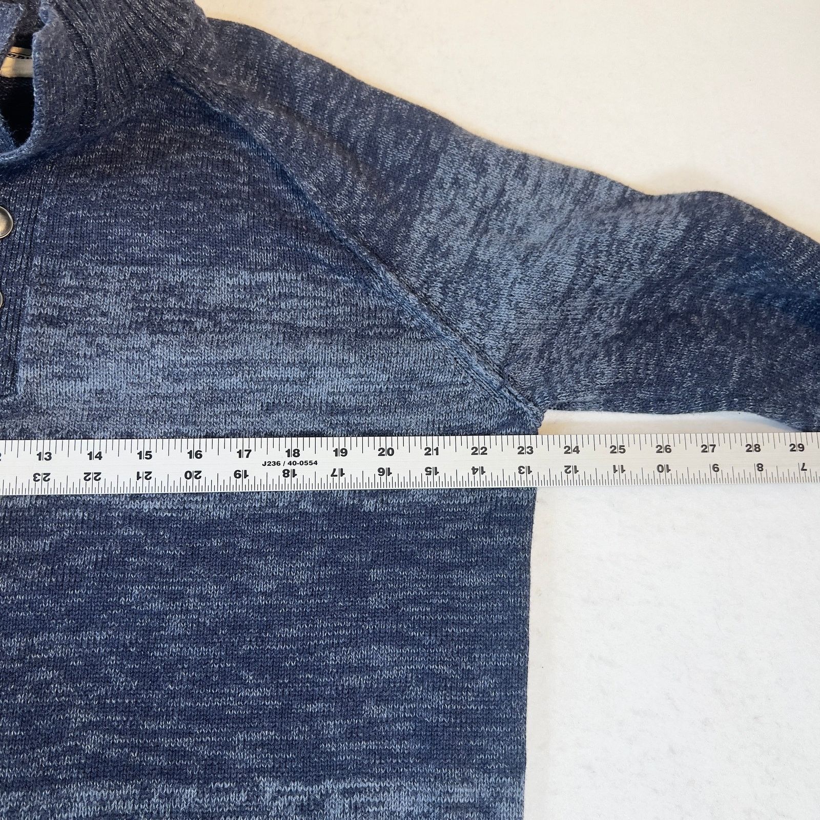 Converse Converse One Star Henley Sweater Mens L 4 Button 100% Cotton Size US L / EU 52-54 / 3 - 8 Thumbnail