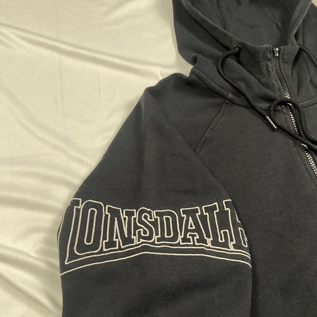 Lonsdale Lonsdale Boxy Crop Zip Up Hoodie Size M / US 6-8 / IT 42-44 - 4 Thumbnail