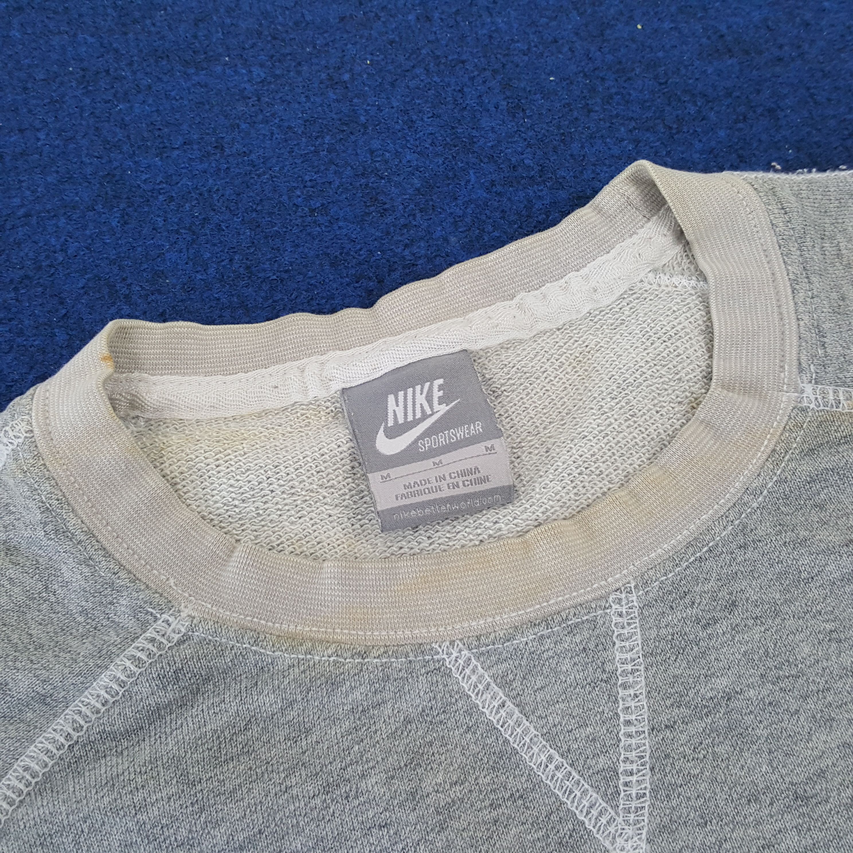 Nike Vintage Nike Big Logo Sweatshirts C133n24 Size US S / EU 44-46 / 1 - 3 Thumbnail