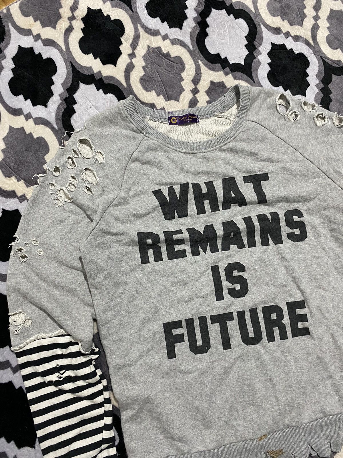 PPFM Born Again Homme cut out double layers sweatshirts cdg style Size US L / EU 52-54 / 3 - 2 Thumbnail