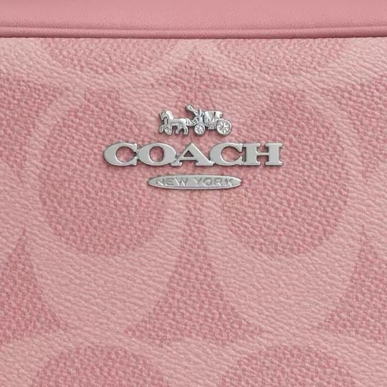 Coach NWT Coach Jamie Camera Bag In Maxi Canvas CCK73 Dusty Pink Size ONE SIZE - 13 Thumbnail