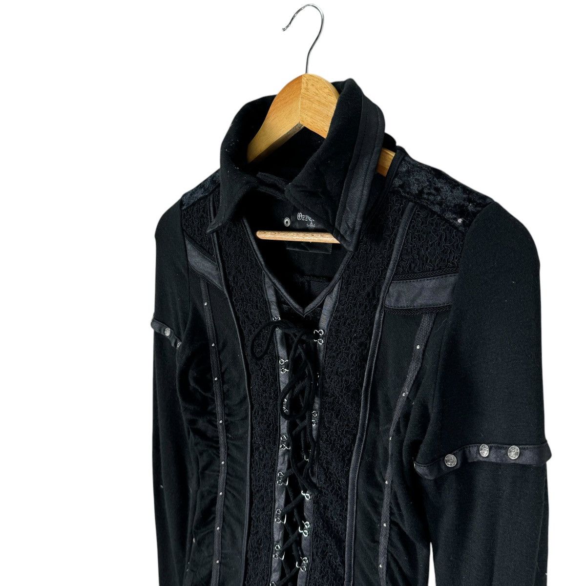 If Six Was Nine ☀️OZZ CROCE GOTH ROBE CROPPED JACKET Size S / US 4 / IT 40 - 4 Thumbnail