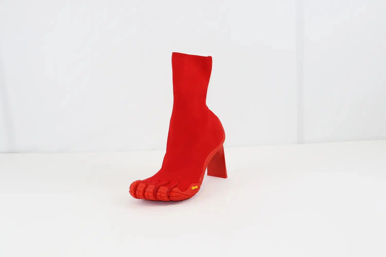 Balenciaga o1s1rm0724 High Toe Bootie Recycle in Red Size US 9 / IT 39 - 10 Thumbnail