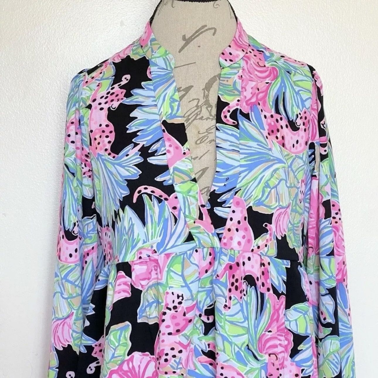 Lilly Pulitzer Lilly Pulitzer Dress Size Small Winona Vacation Travel Size S / US 4 / IT 40 - 3 Thumbnail