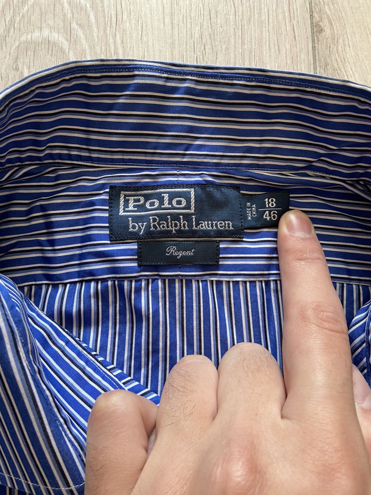 Ralph Lauren Polo Ralph Lauren striped vintage shirt Size US XL / EU 56 / 4 - 2 Thumbnail