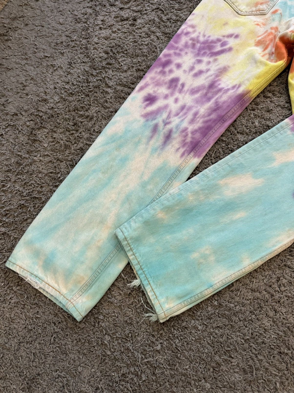 Gallery Dept. Gallery Dept Marley Denim Tye Dye Levi Jeans Size 32 Size US 32 / EU 48 - 12 Thumbnail
