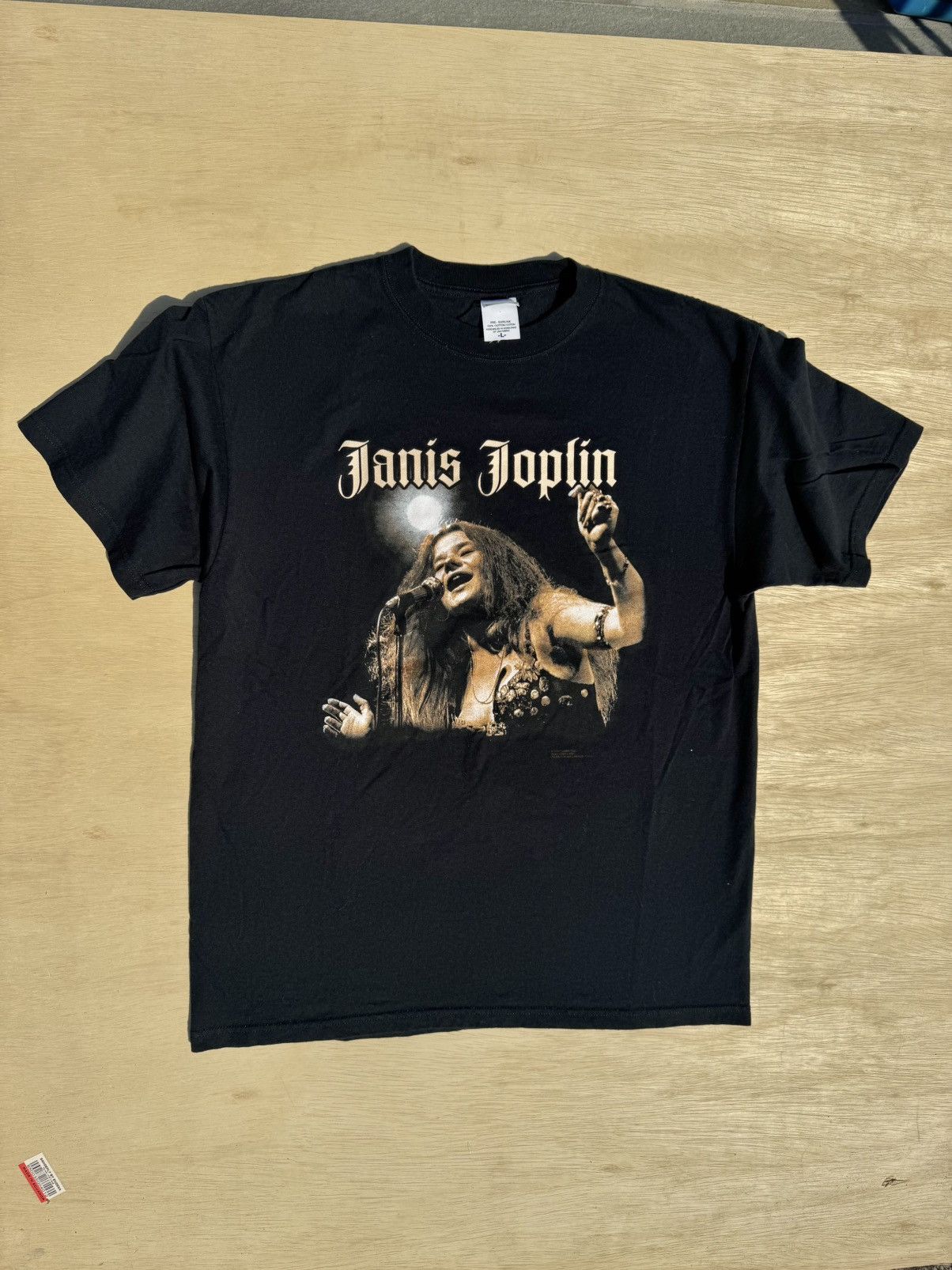 Band Tees × Rap Tees × Vintage 2005 Janis Joplin Vintage Rock Band T-Shirt Size US L / EU 52-54 / 3 - 1 Thumbnail