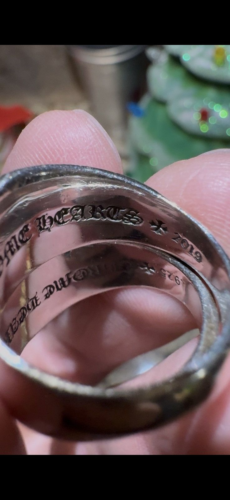 Chrome Hearts Chrome Hearts Keeper Halves Ring Size ONE SIZE - 6 Thumbnail